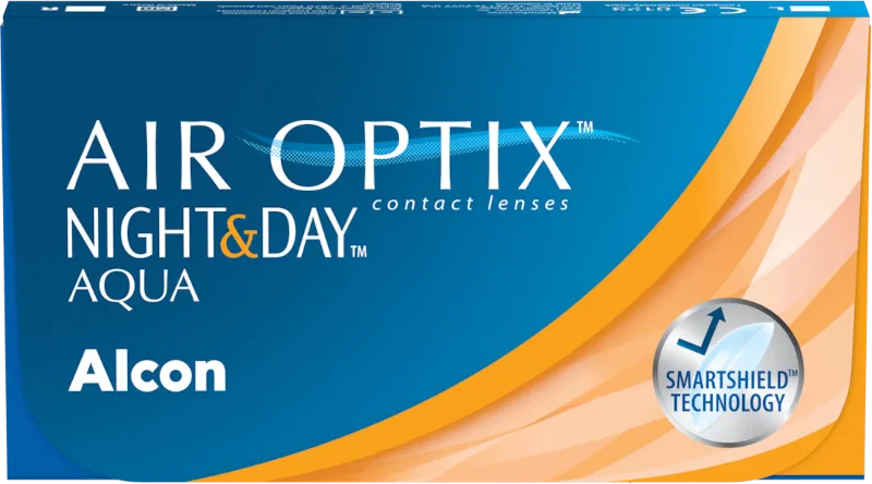 Air Optix Night and Day Aqua (6) from the manufacturer Alcon in category Single vision